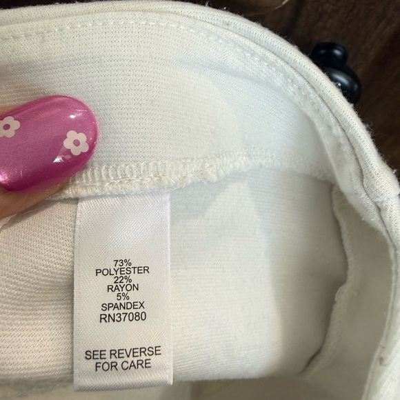 Cato Elegant Cream Circle Skirt - Picture 5 of 9